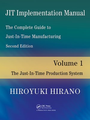 cover image of JIT Implementation Manual — the Complete Guide to Just-In-Time Manufacturing